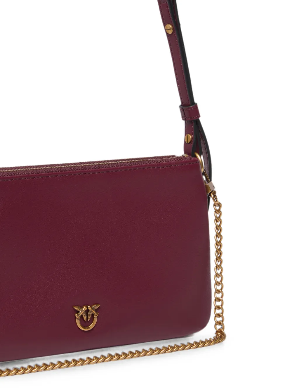 PINKO Love Birds crossbodytas Rood