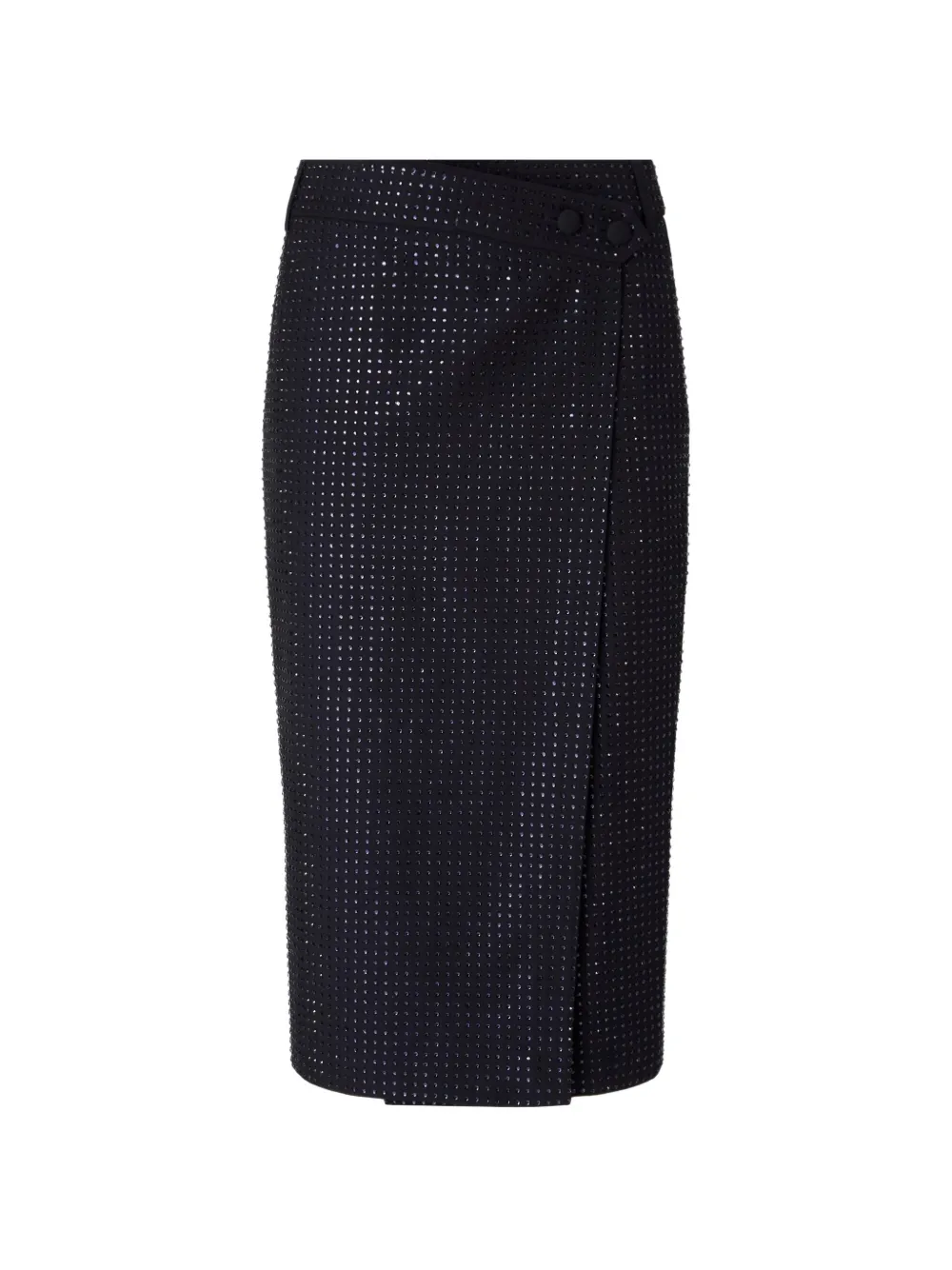 PINKO Gonna a portafoglio con strass - Blu