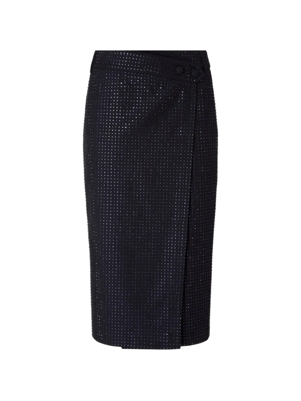 PINKO Gonna a portafoglio con strass - Blu