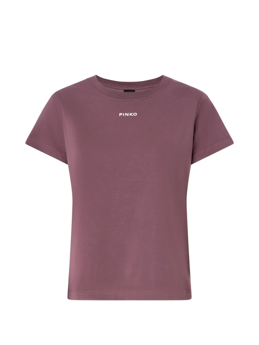 PINKO logo-print T-shirt - Viola