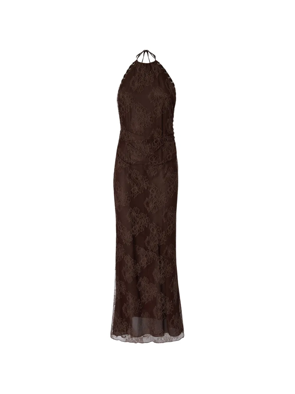 PINKO Abito con scollo all'americana - Marrone