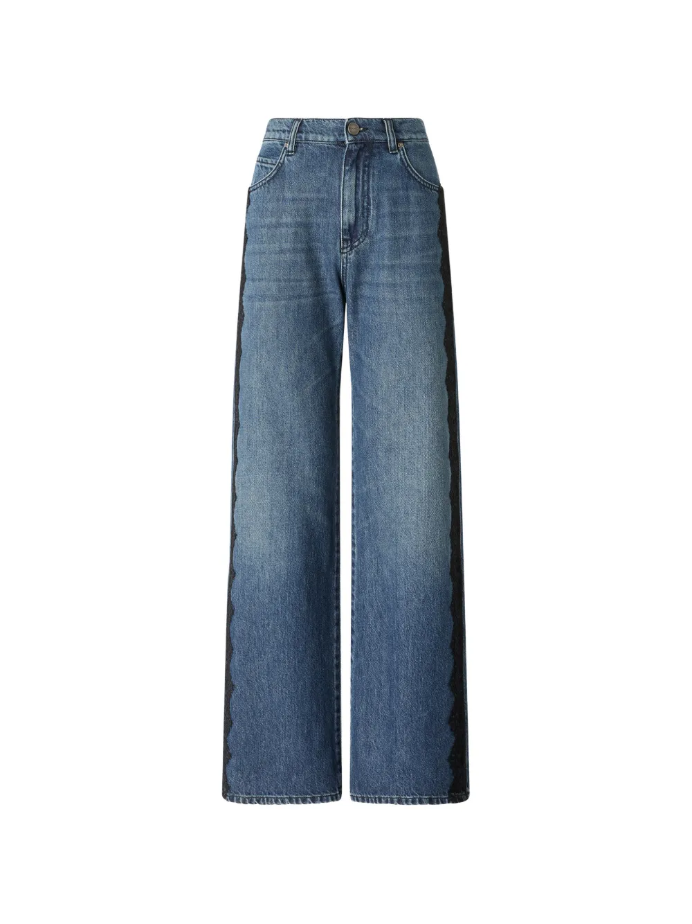 PINKO Jeans a gamba ampia - Blu