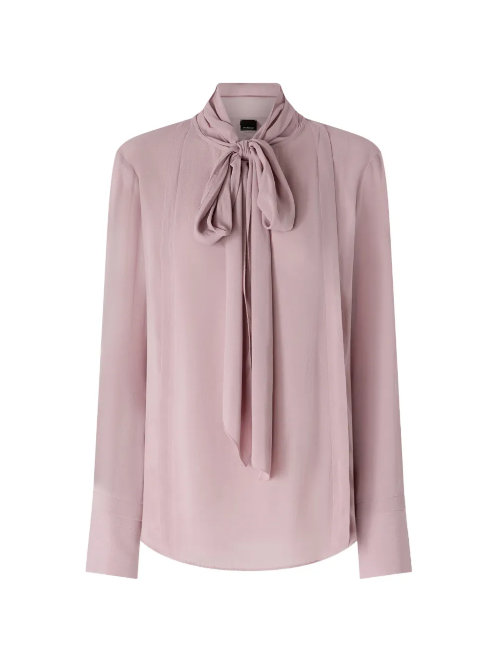 PINKO blouse with sash collar