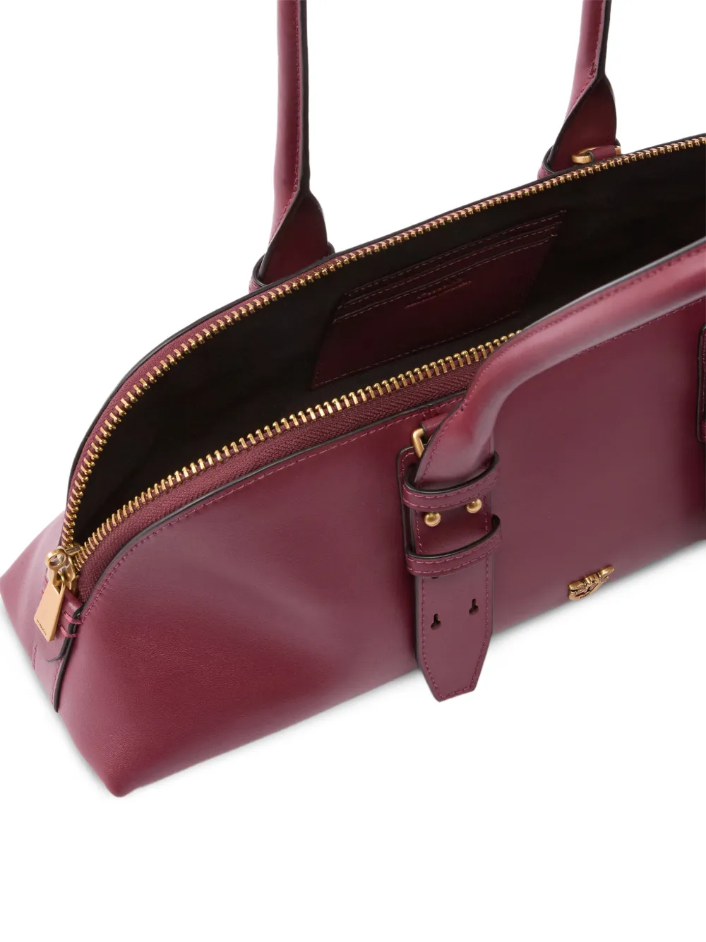 PINKO Grote Escape Bag schoudertas met gesp-detail Rood