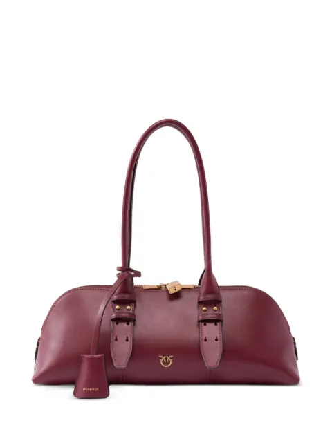 PINKO Escape bag horizontal large shoulder bag in leather