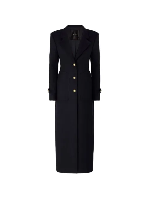 PINKO Verici long coat in wool-blend cloth