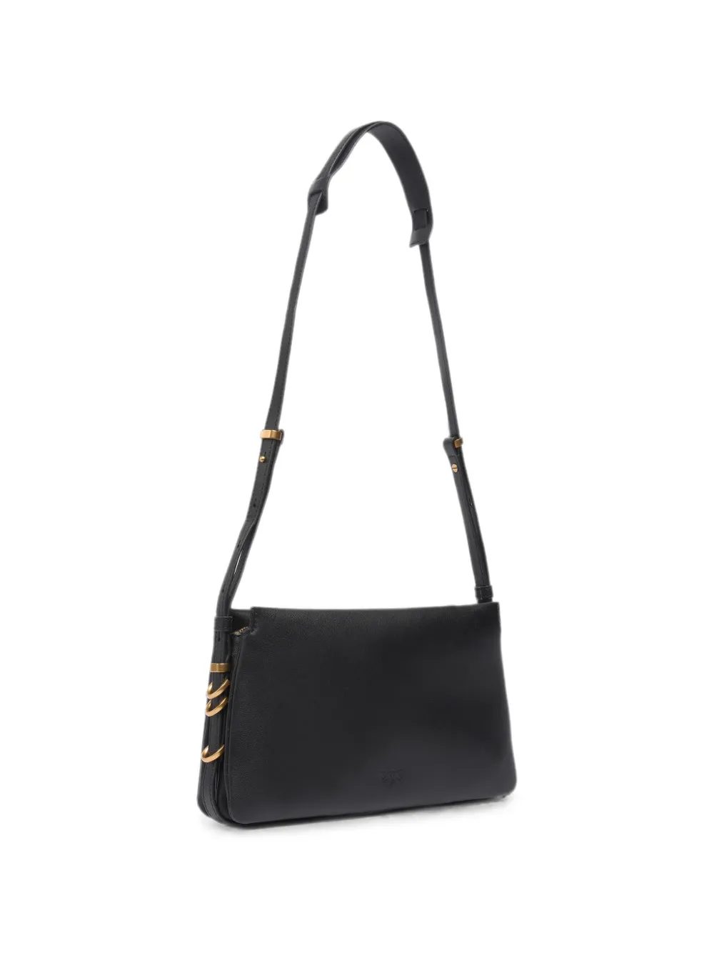 PINKO Love Birds schoudertas verfraaid met studs Zwart