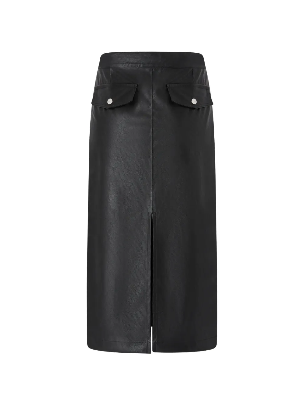 PINKO Kokerrok met nappaleer-effect Zwart
