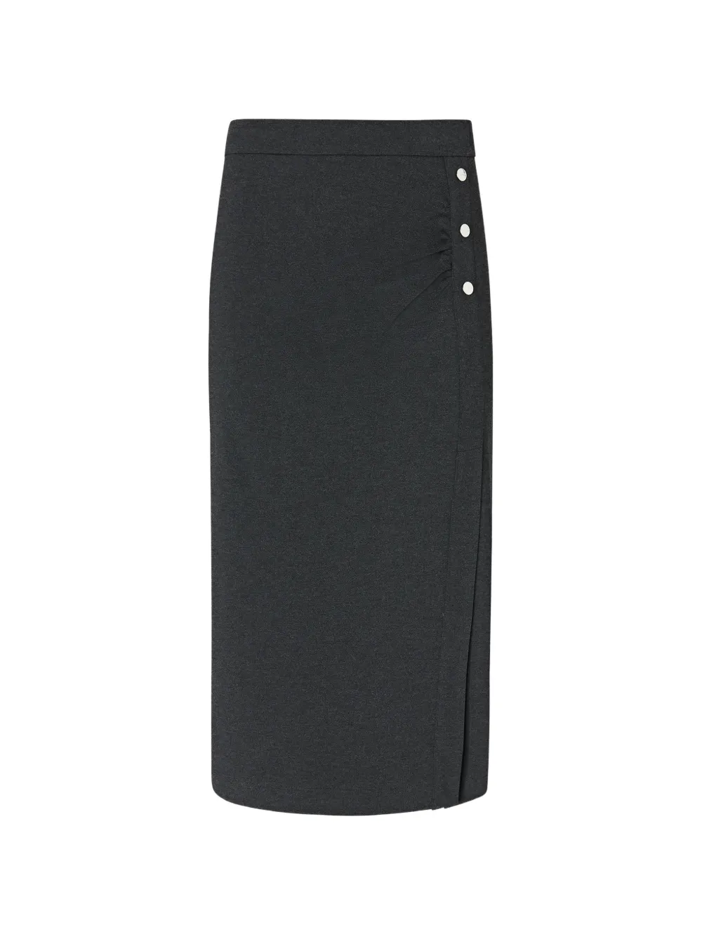 PINKO button-detail pencil skirt - Grigio