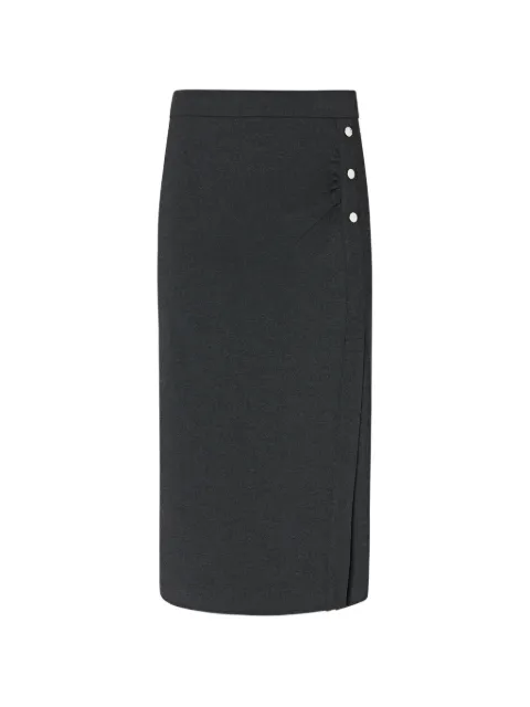 PINKO falda lápiz con detalle de botones