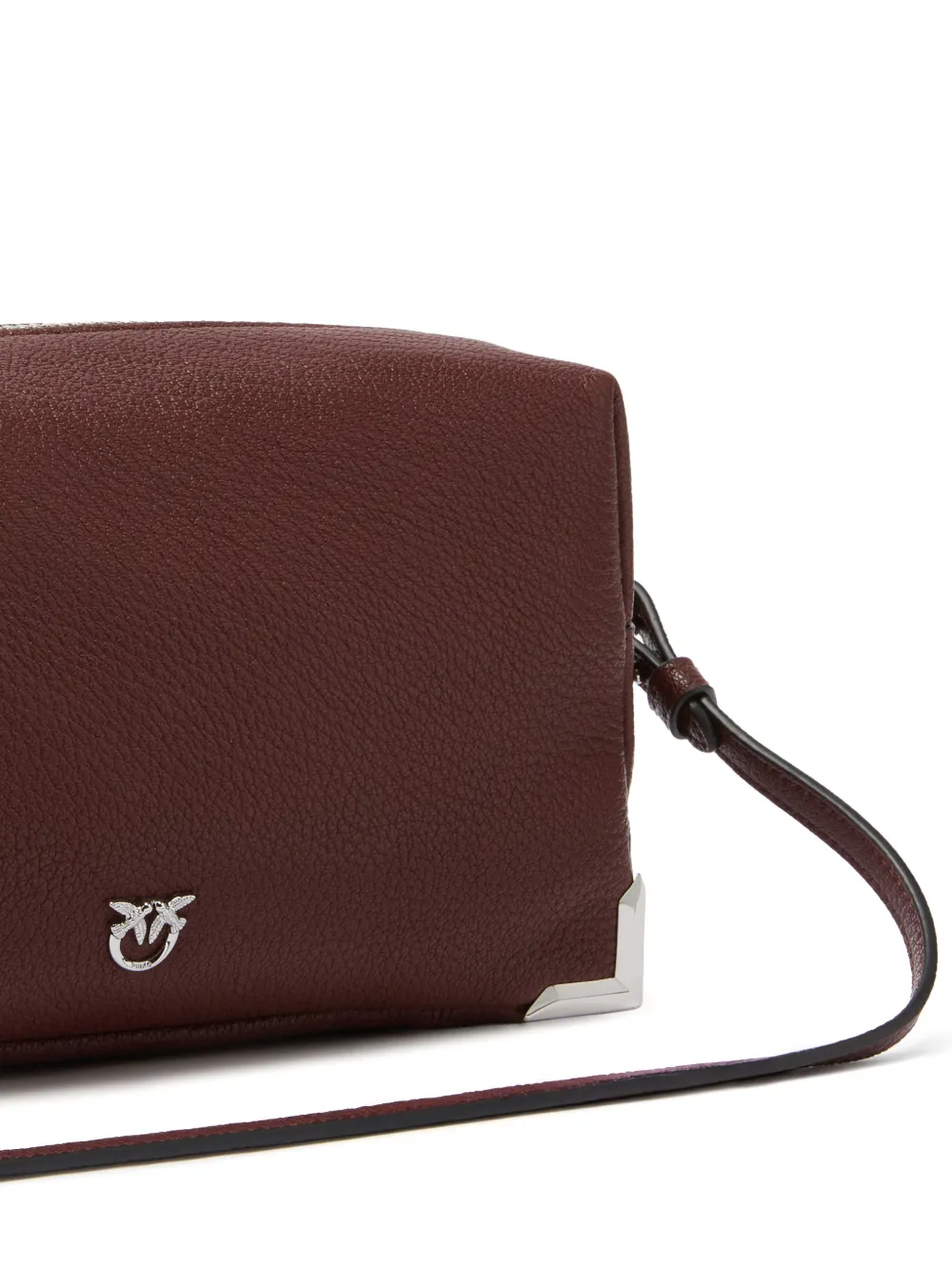 PINKO Schoudertas met logoplakkaat Bruin