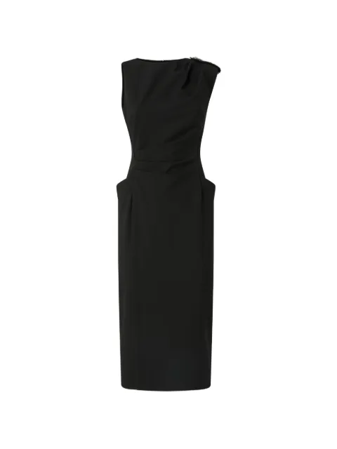 PINKO midi sheath dress with jewel detail