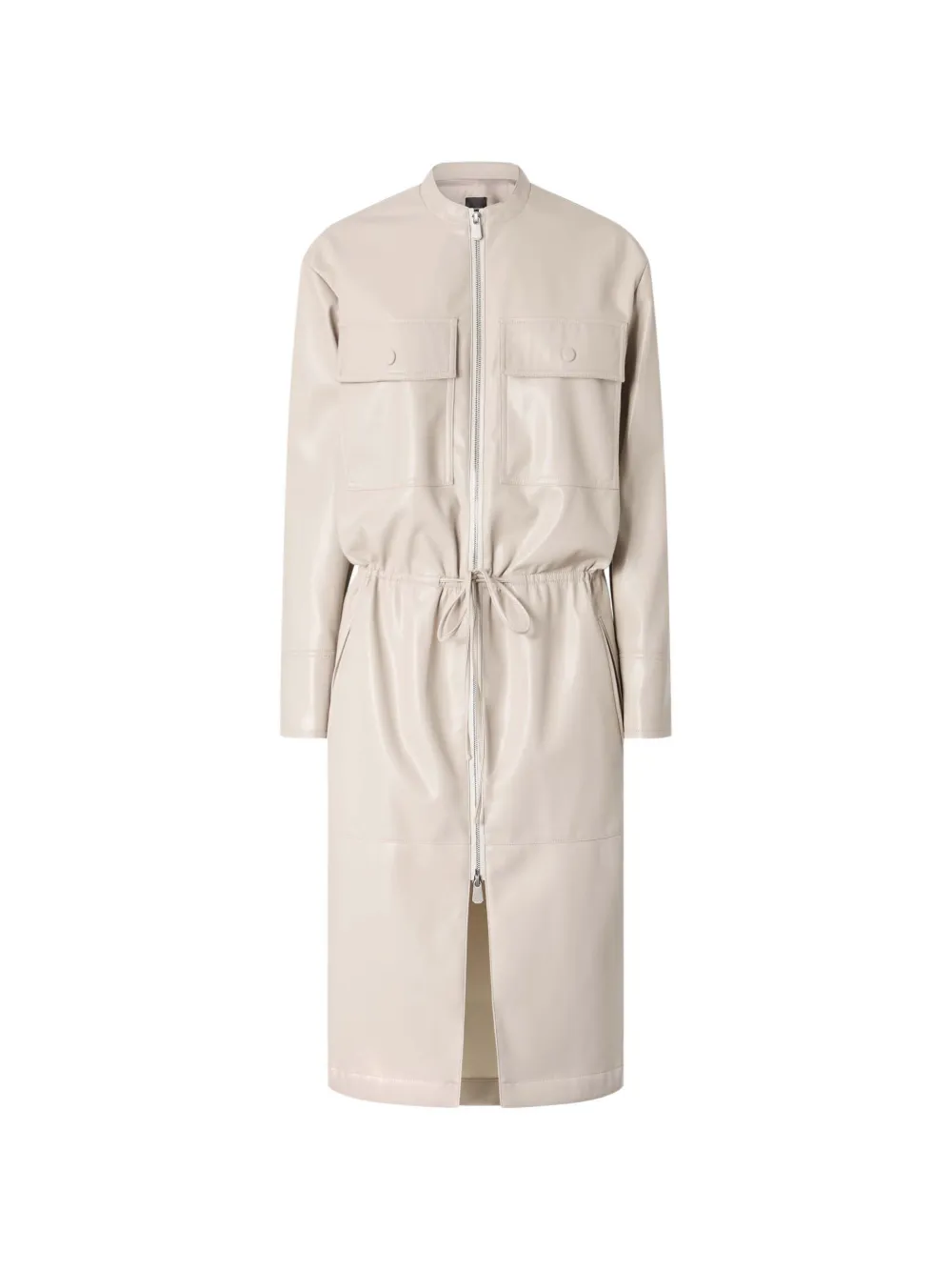 PINKO Chemisier con coulisse in vita - Toni neutri