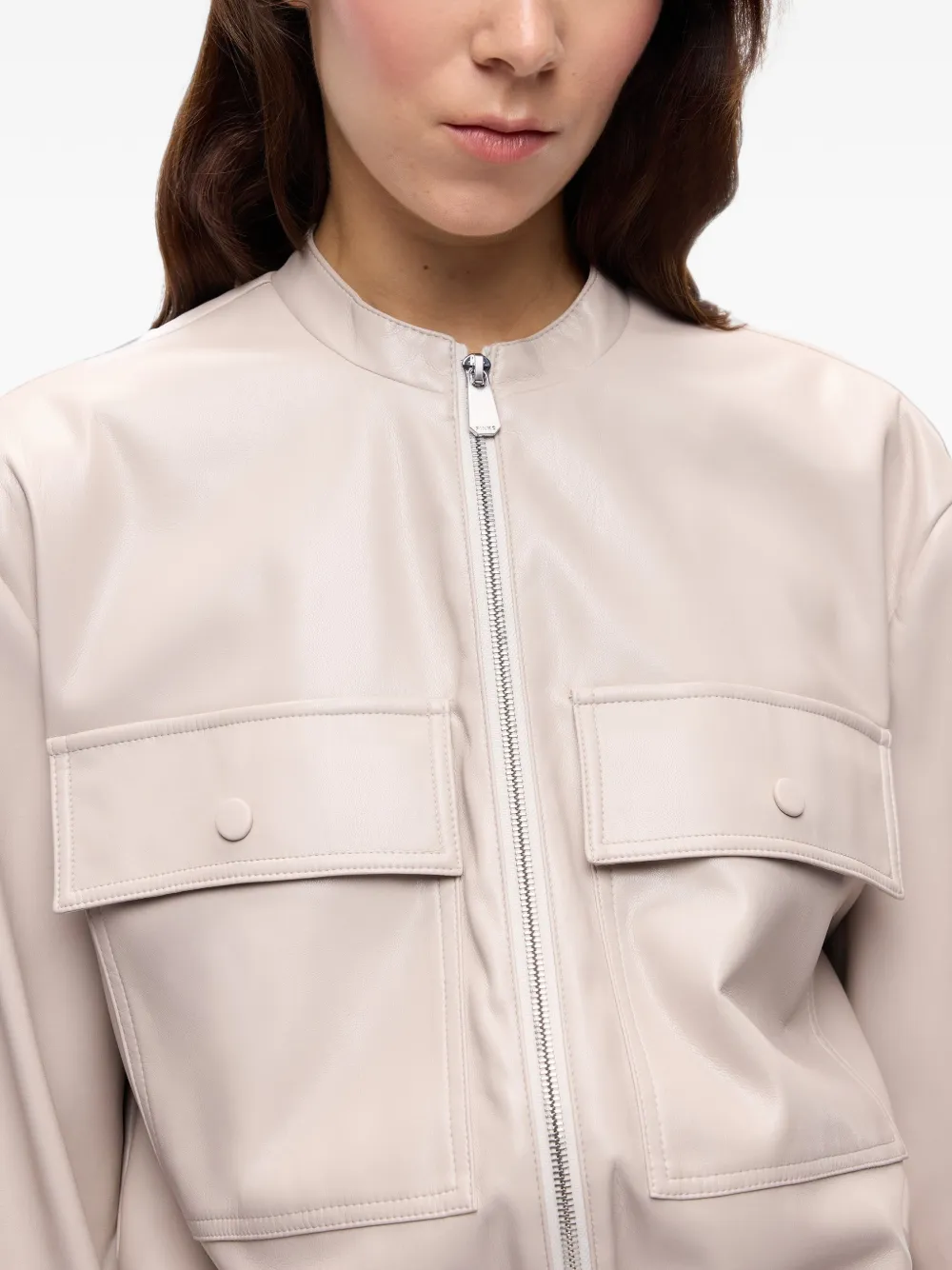 PINKO Jurk met trekkoordtaille Beige
