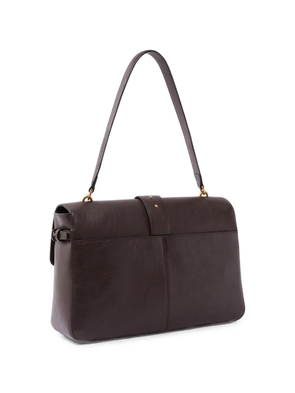 PINKO Love Birds schoudertas verfraaid met studs Bruin