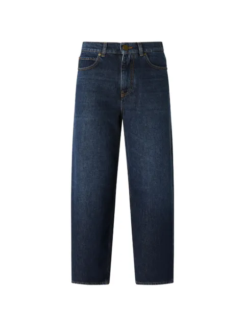 PINKO jean à logo brodé