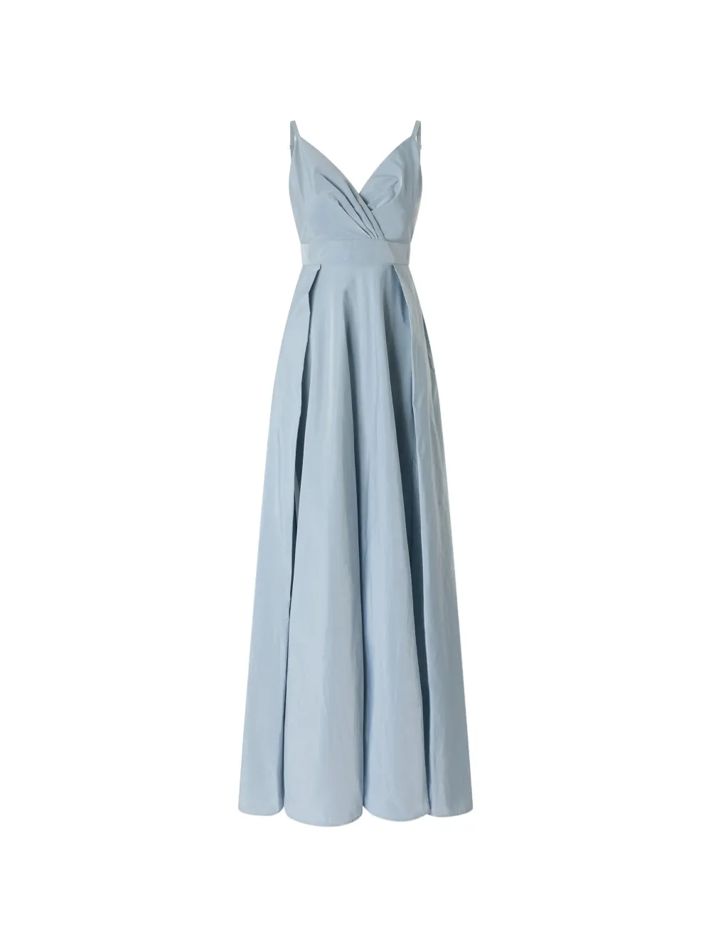 PINKO wrap-style side-slit maxi dress - Blu