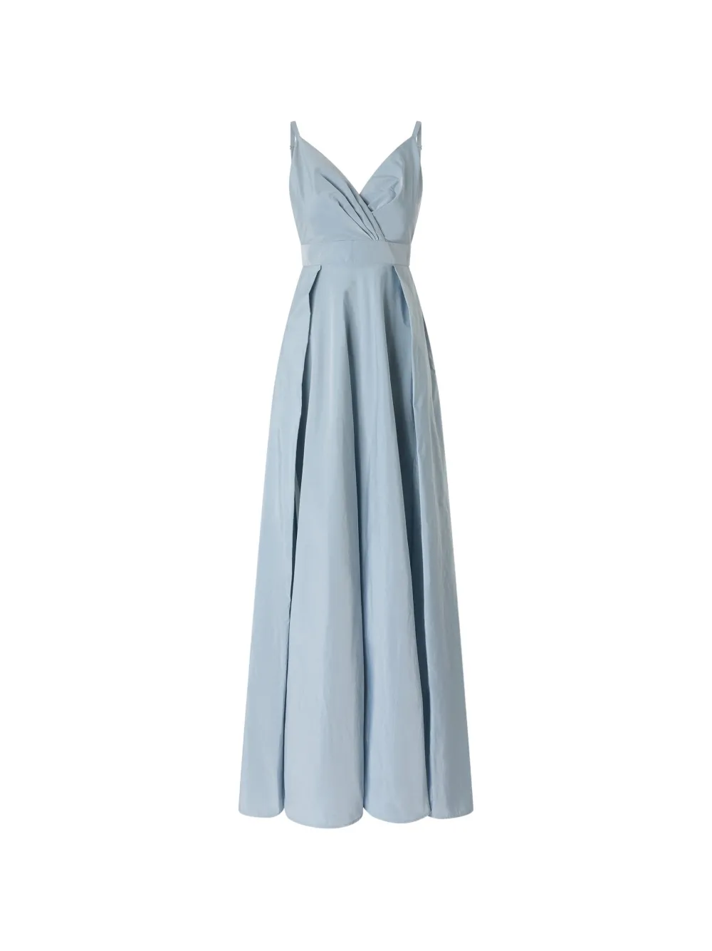 PINKO wrap-style side-slit maxi dress - Blu