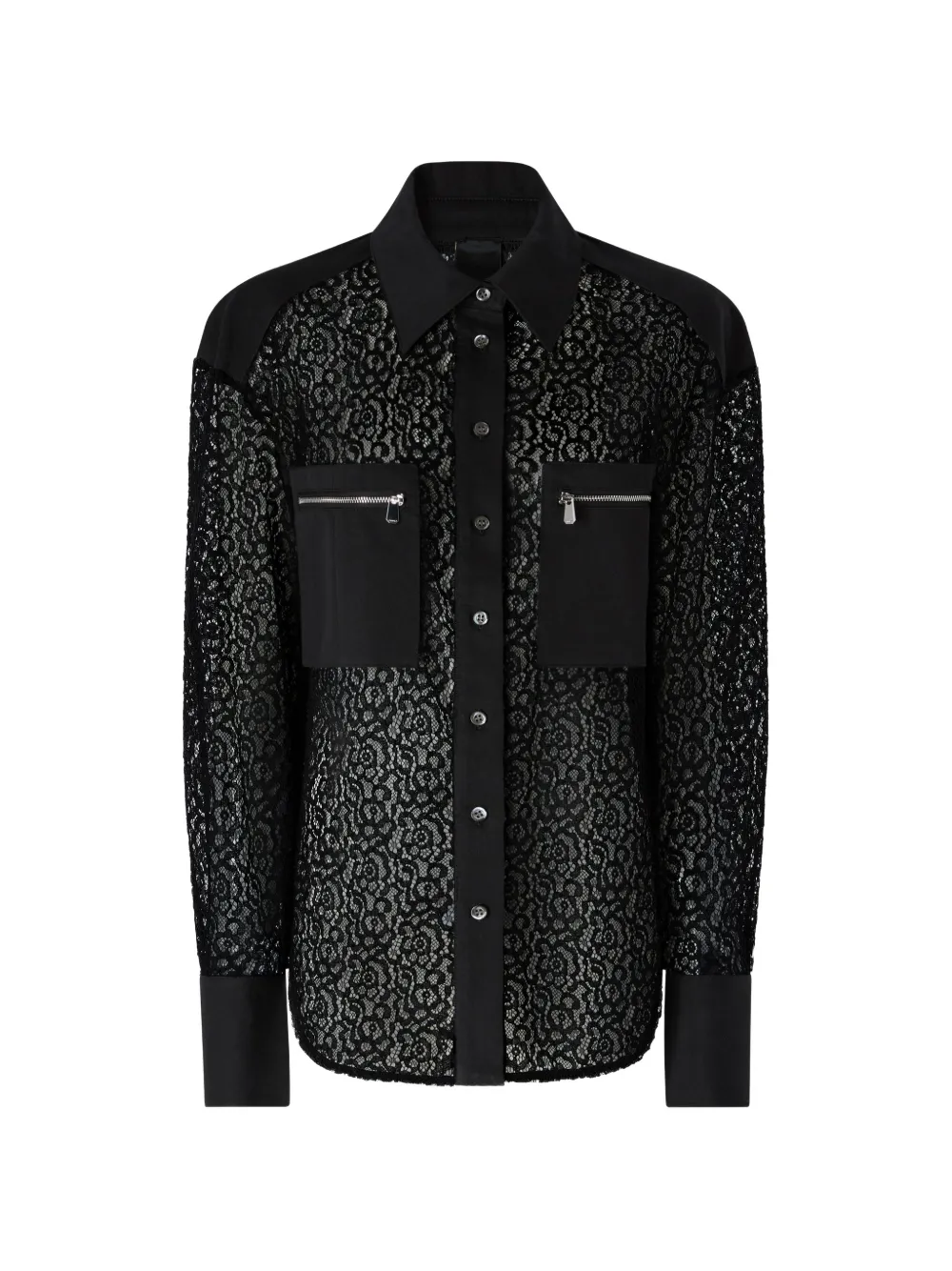 PINKO lace shirt with pockets