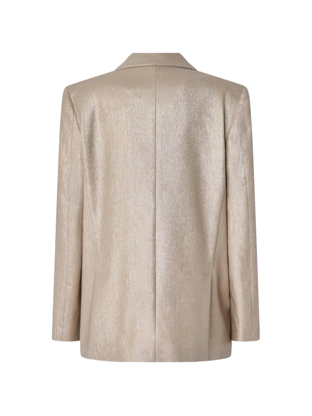 PINKO Wollen jack met dubbele rij knopen Beige