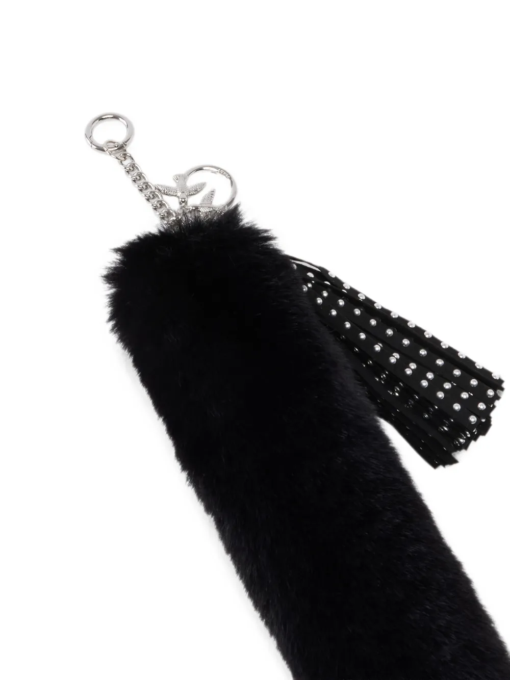 PINKO Love Birds tassenbedel Zwart