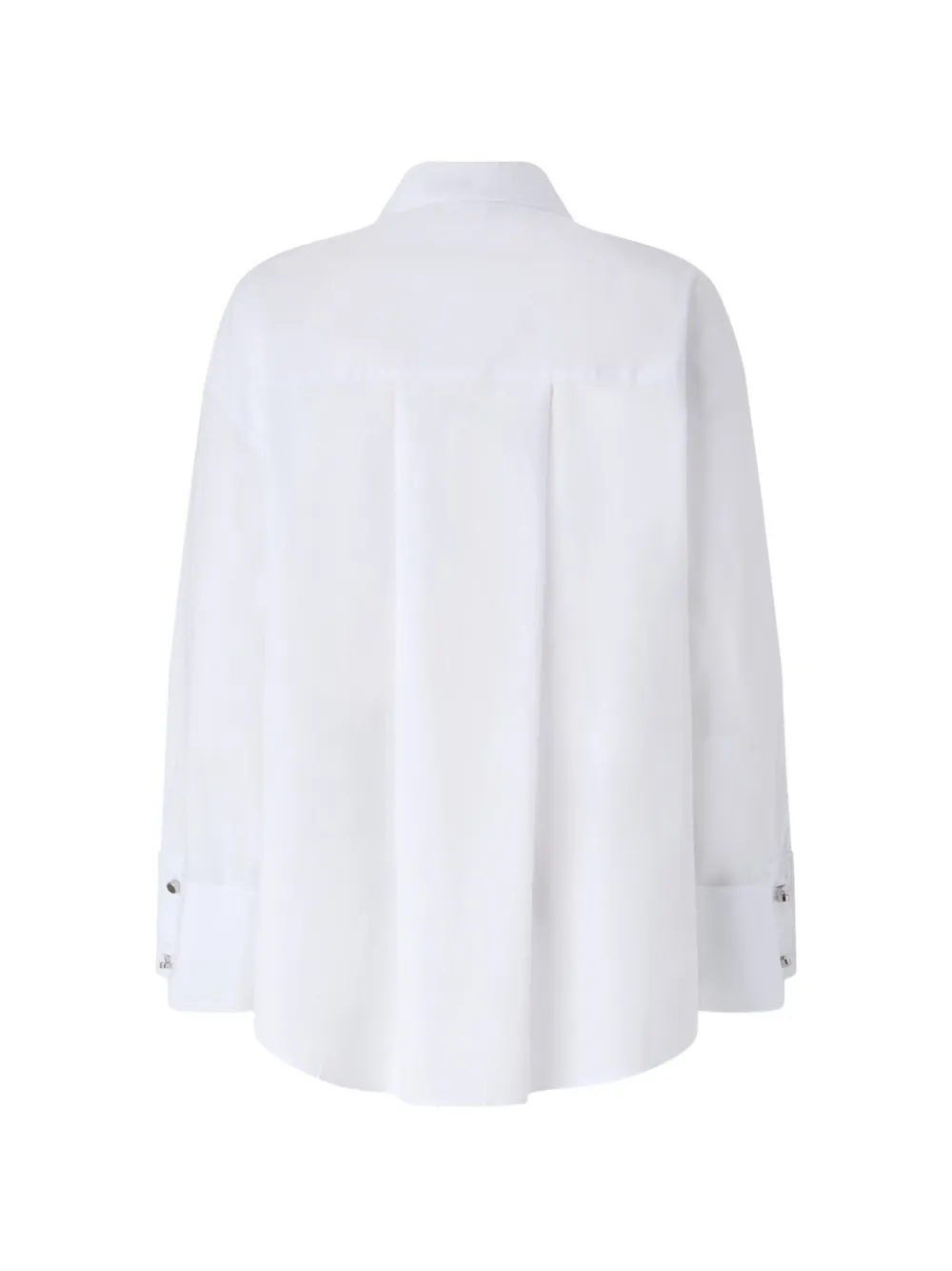 PINKO Katoenen blouse met verfraaide manchetten Wit