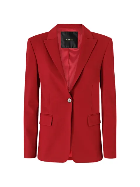 PINKO single-breasted peaked-lapels blazer