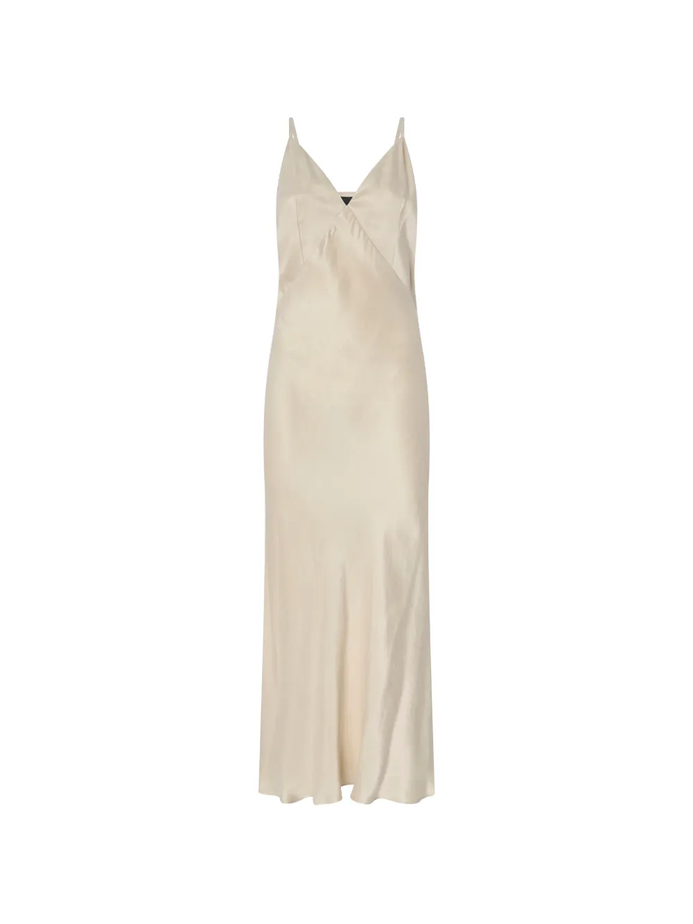 PINKO satin-finish slip dress - Neutrals