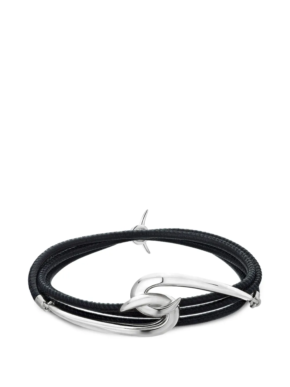 Shaun Leane Bracciale con in pelle - Argento