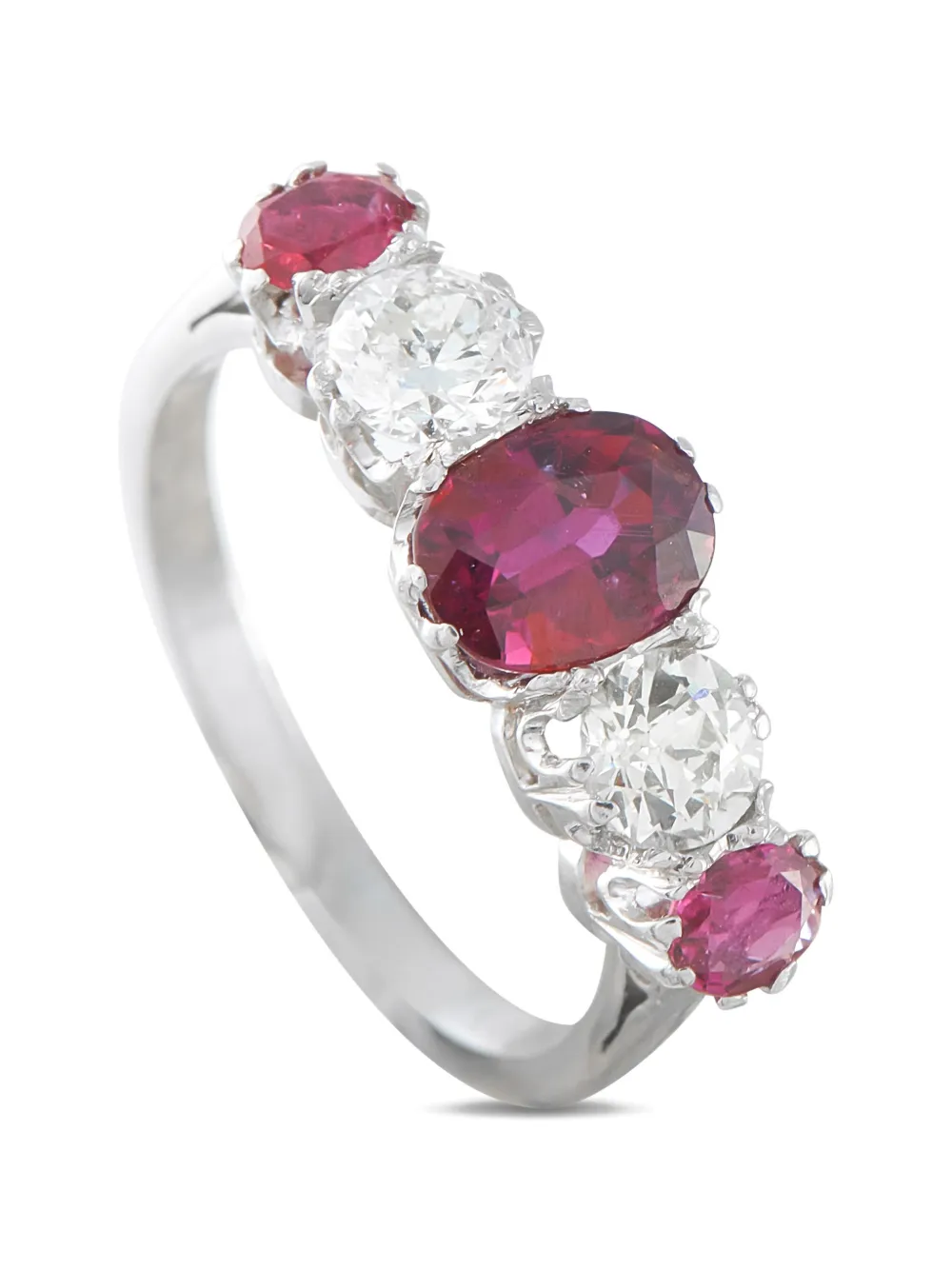 LB Exclusive ruby and diamond ring - Argento