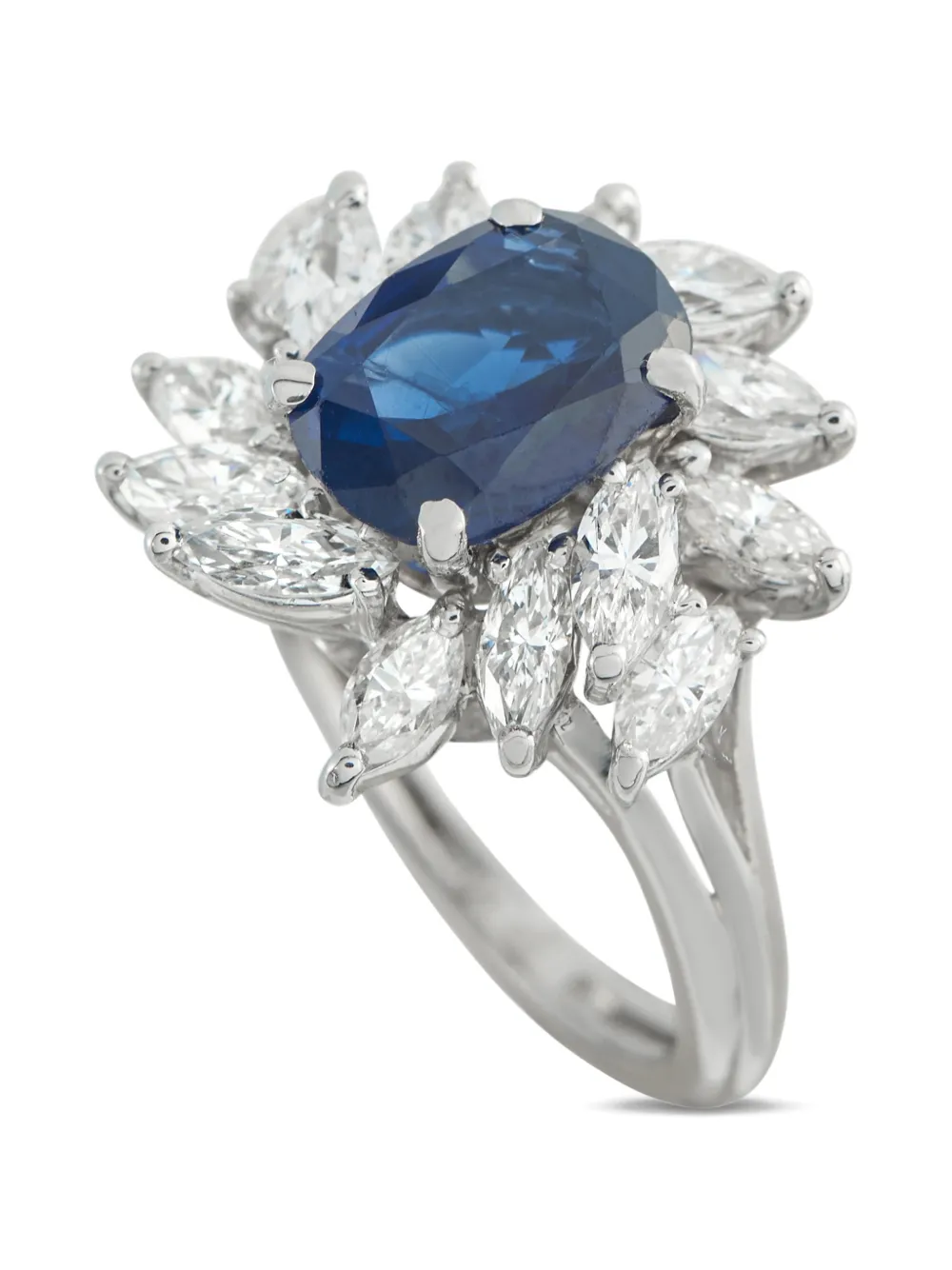 LB Exclusive sapphire and diamond ring - Argento