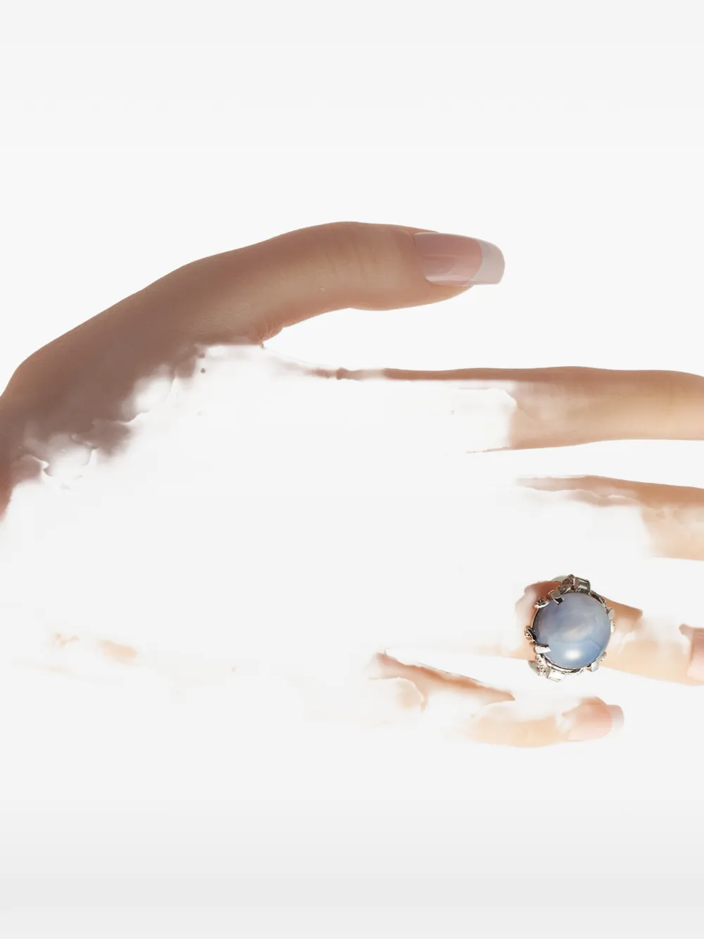 LB Exclusive sapphire and diamond ring - Argento