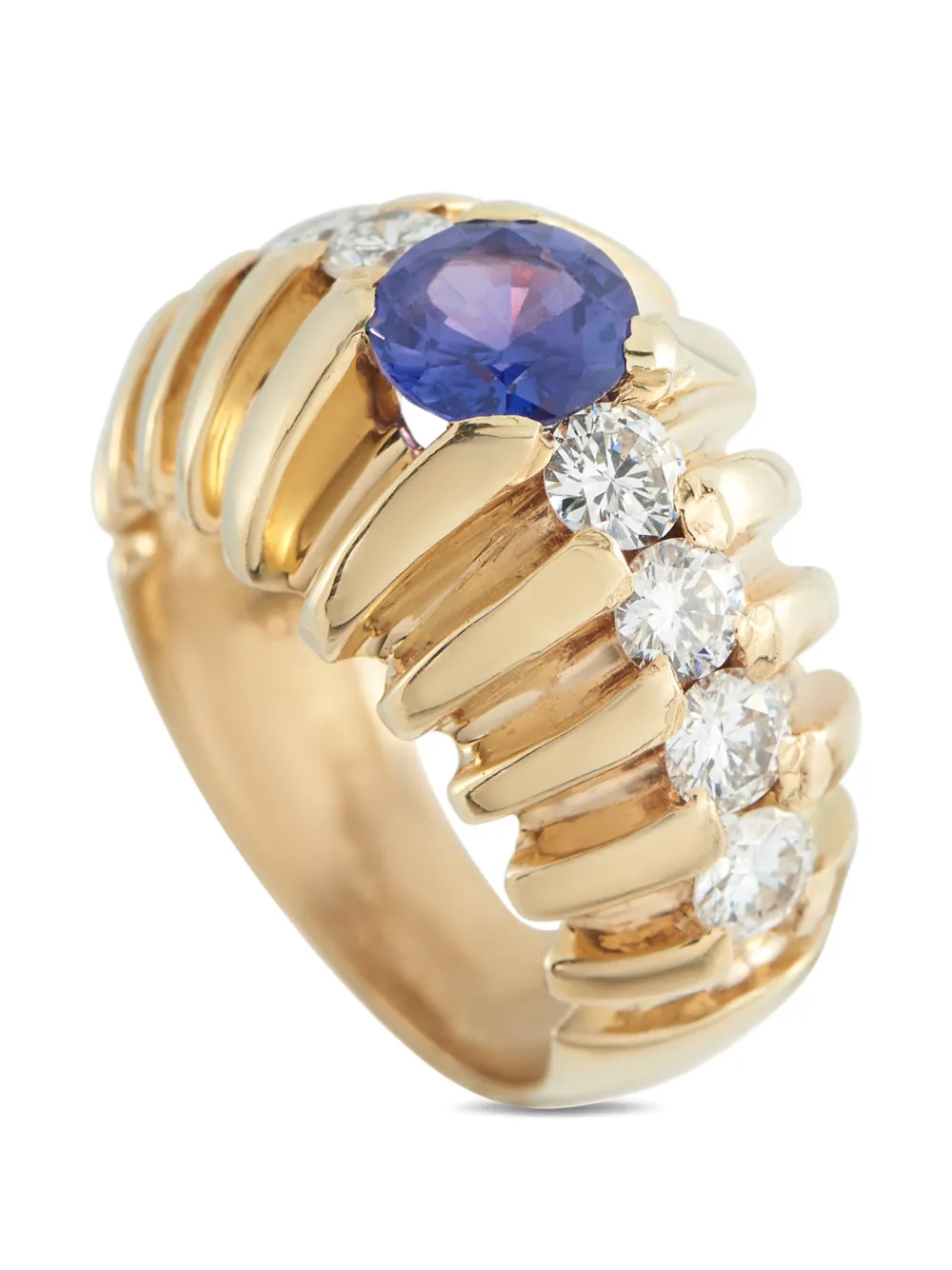 LB Exclusive sapphire and diamond ring - Oro