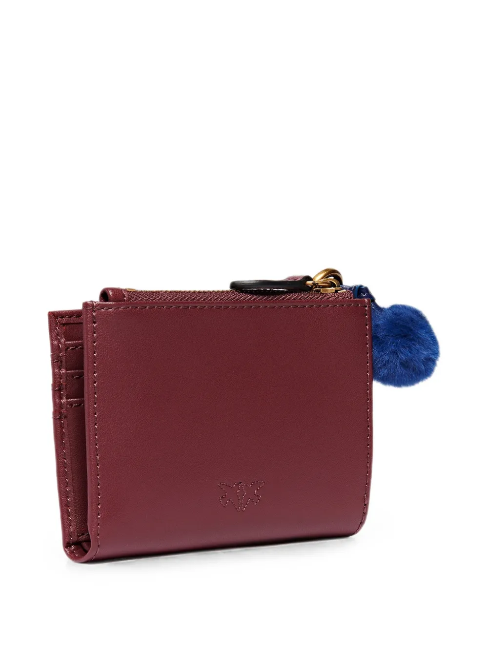 PINKO Leren portemonnee Rood