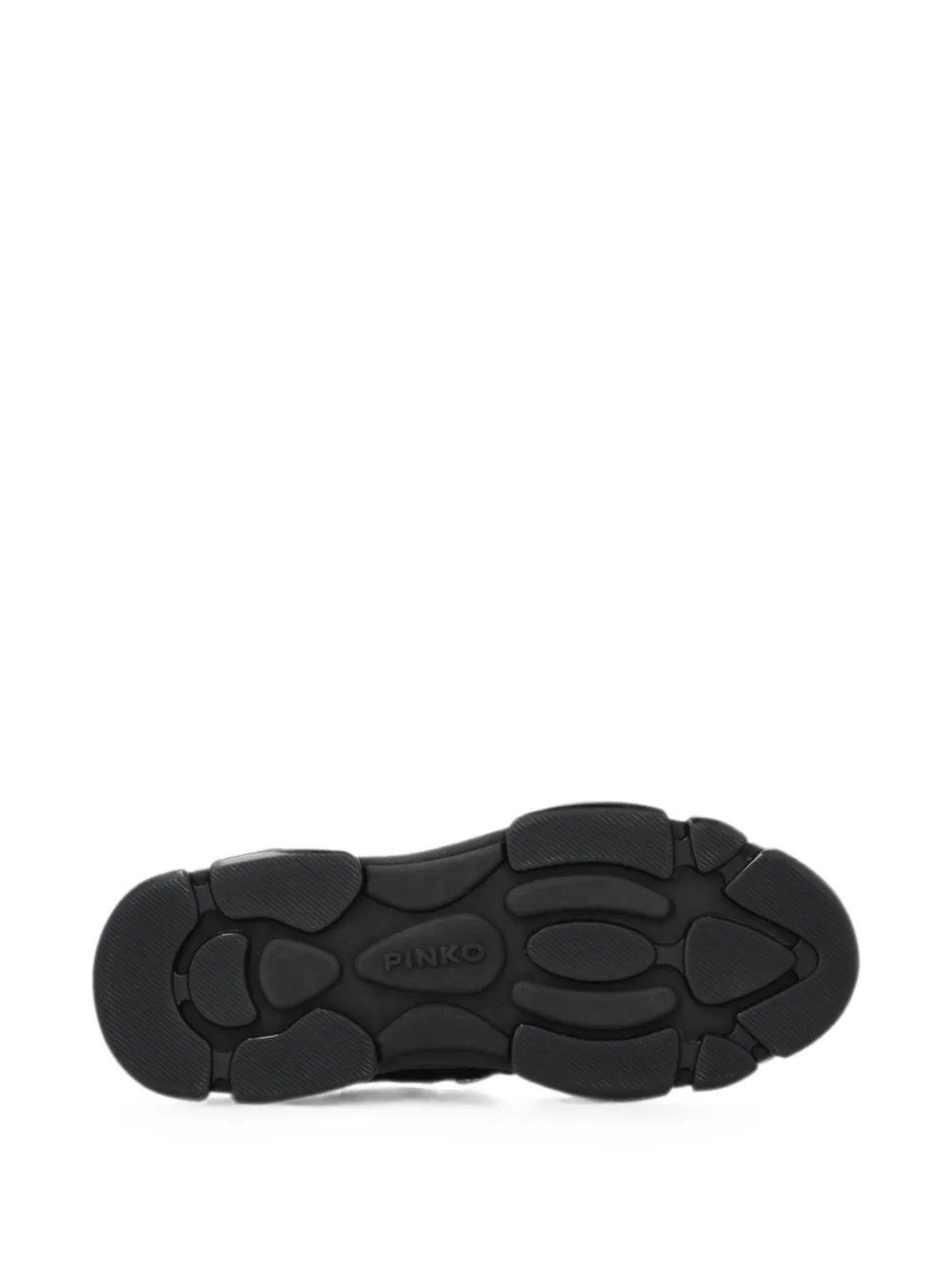 PINKO Chunky sneakers met vlakken met glitters Zwart