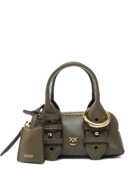 PINKO Nano escape mini bag in leather