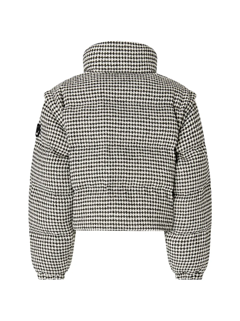 PINKO Jack met pied-de-poule print Zwart