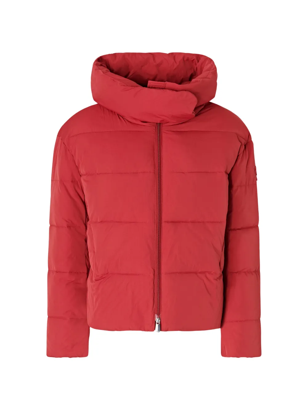 PINKO quilted hooded puffer jacket - Rot