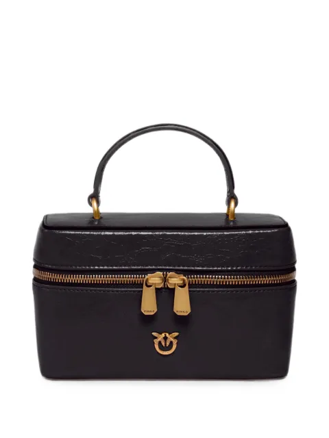 PINKO small crossbody bag in glossy leather