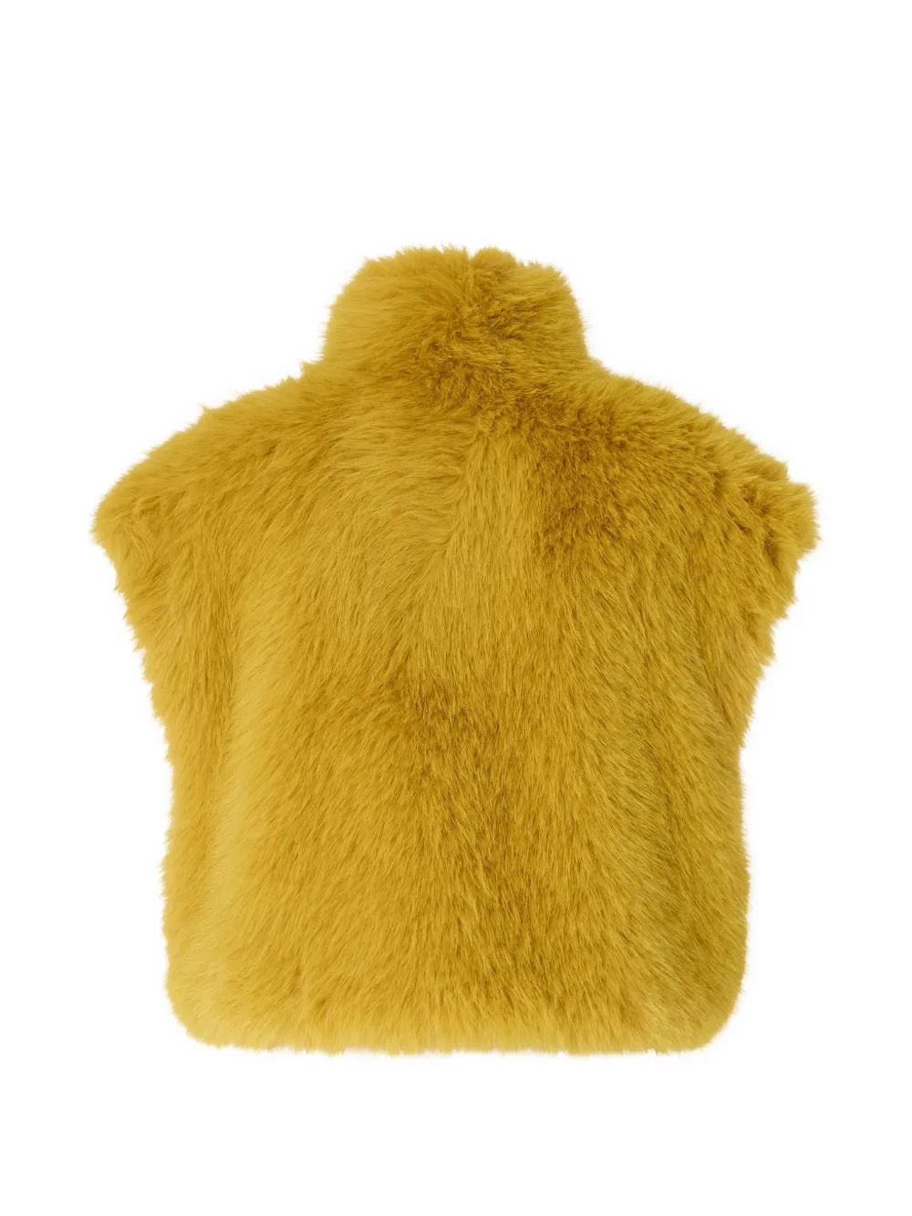PINKO Gilet met hoge hals Geel