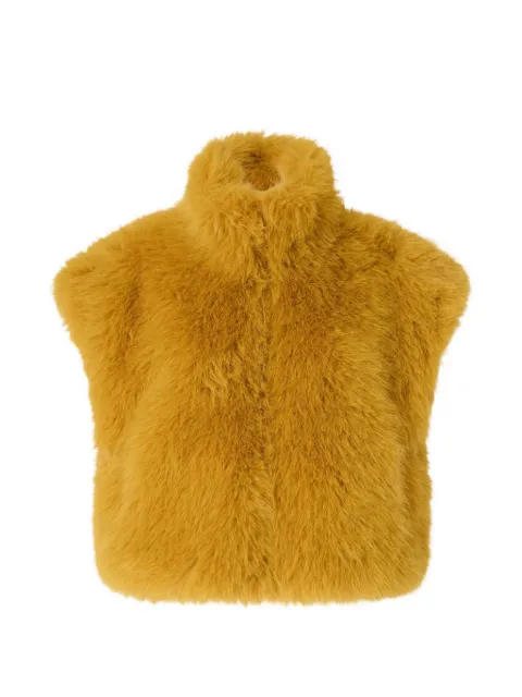 PINKO chaleco con cuello alto