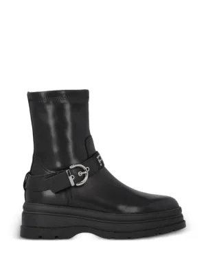 Love Moschino アンクルブーツ | ブラック | FARFETCH JP