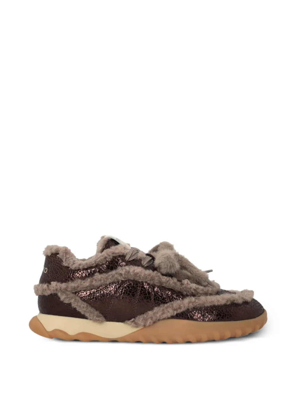 PINKO Sneakers mit Riss-Effekt - Braun