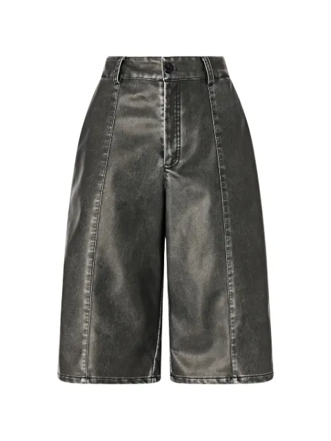 PINKO short à effet délavé