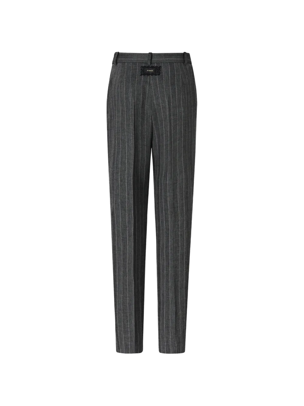 PINKO Pantalon met krijtstreep Grijs