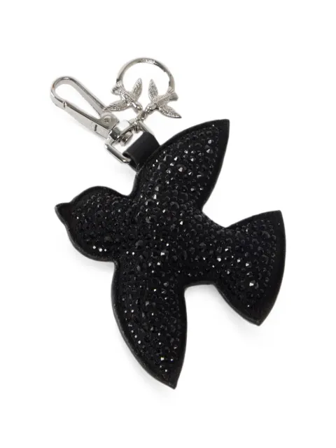PINKO Love Birds crystal-embellished keyring