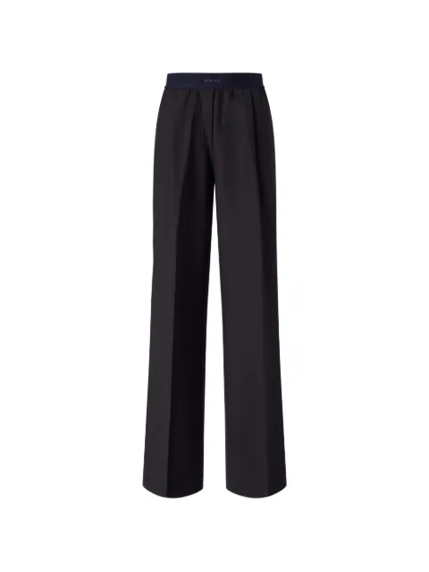 PINKO stretch wool-blend palazzo trousers