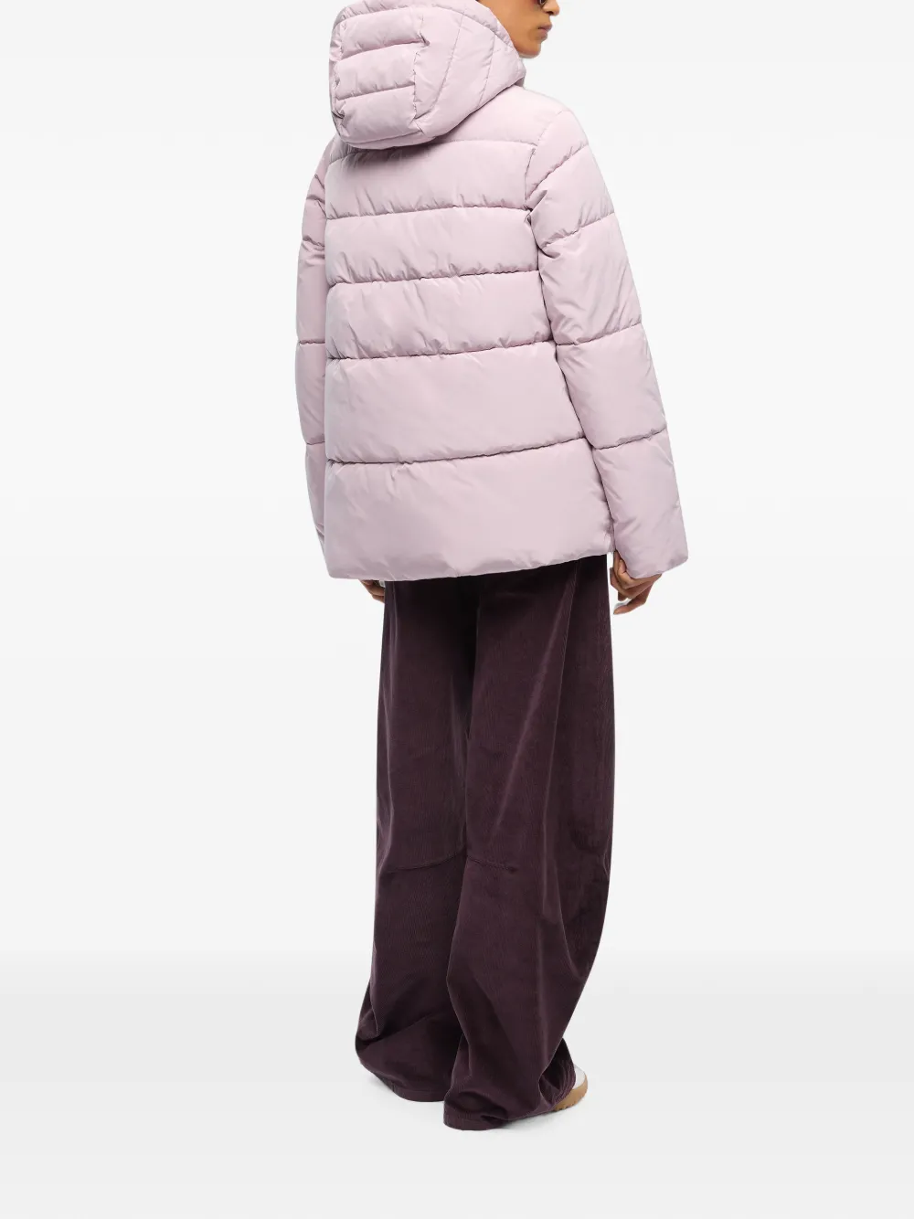PINKO Gewatteerd donsjack met capuchon Roze