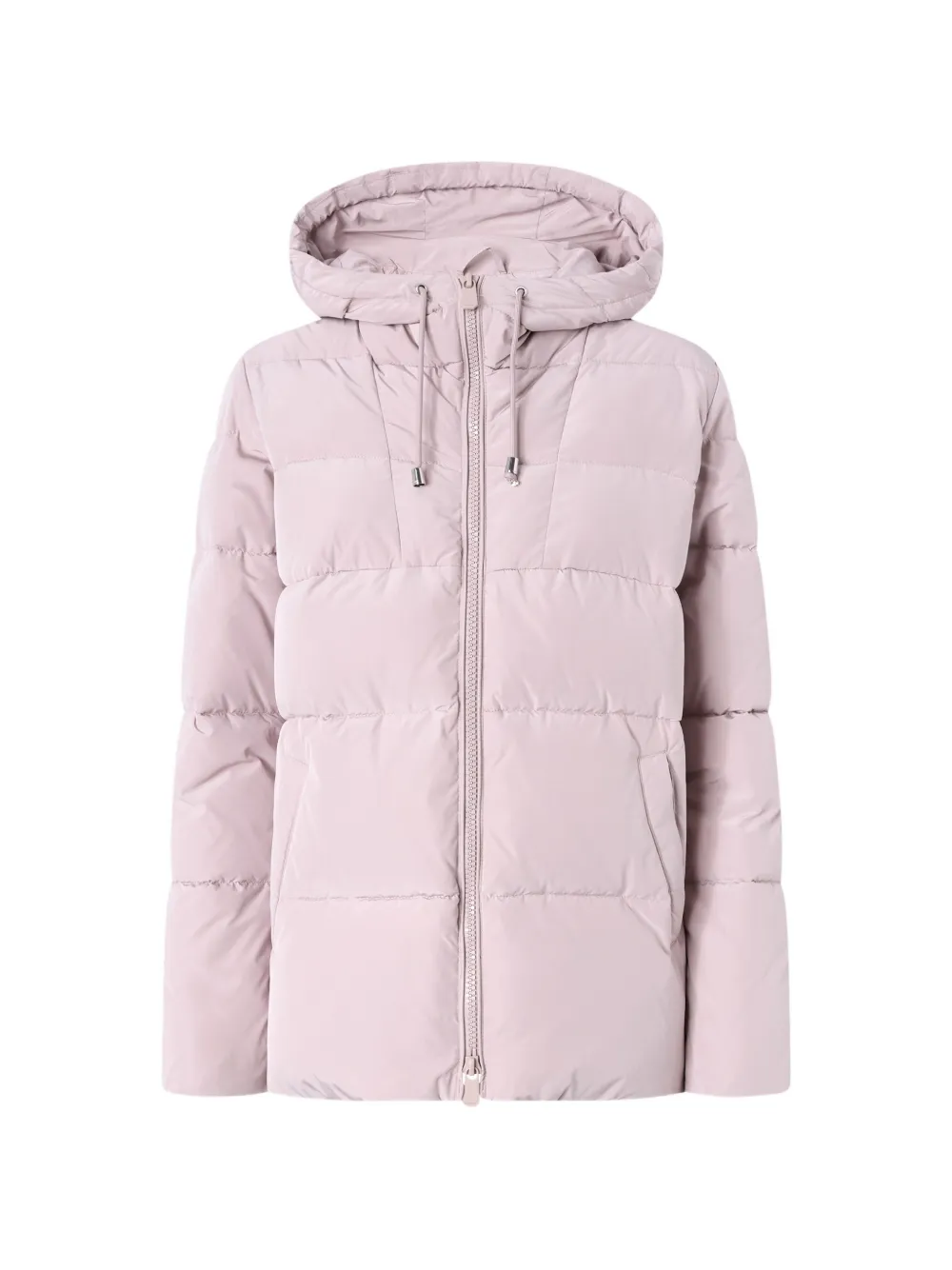 PINKO quilted hooded puffer jacket - Rosa