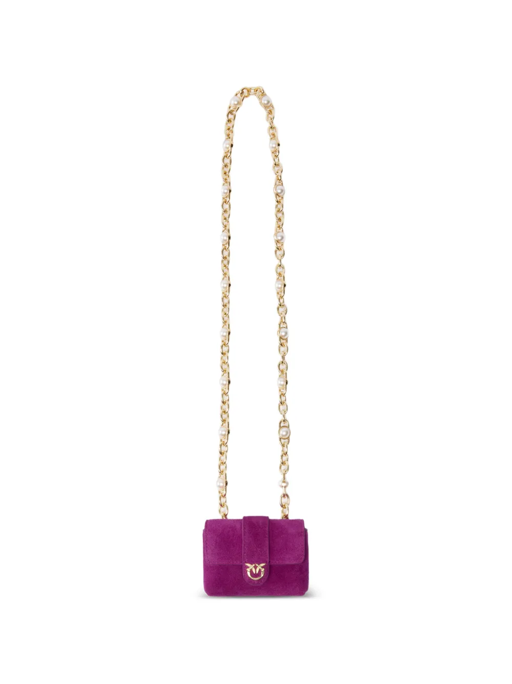 PINKO Marsupio Love Birds con decorazione - Viola